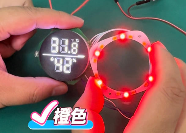 客户案例：带温湿度监测的小夜灯方案开发